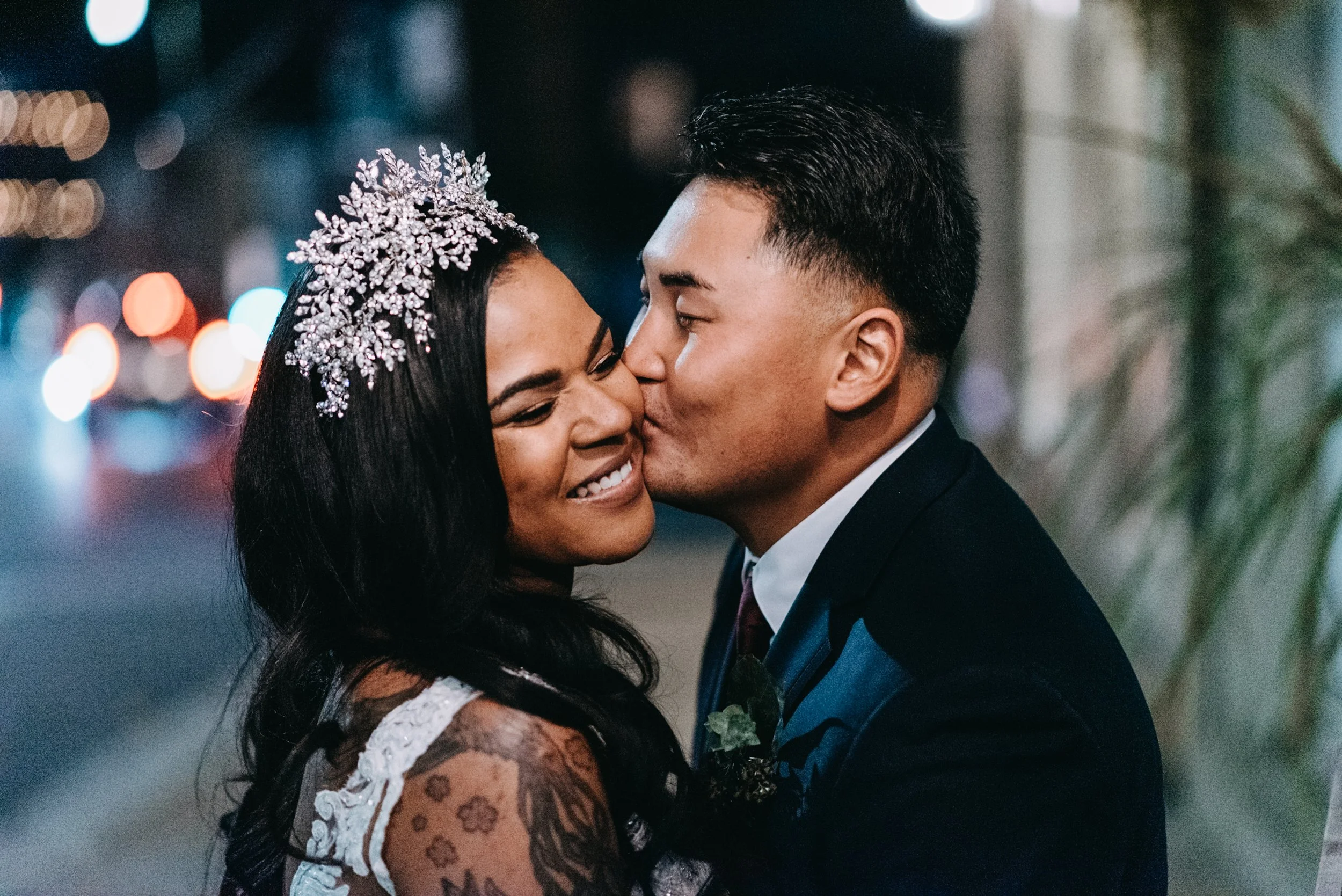 Newly Married Couple in Ellicott City