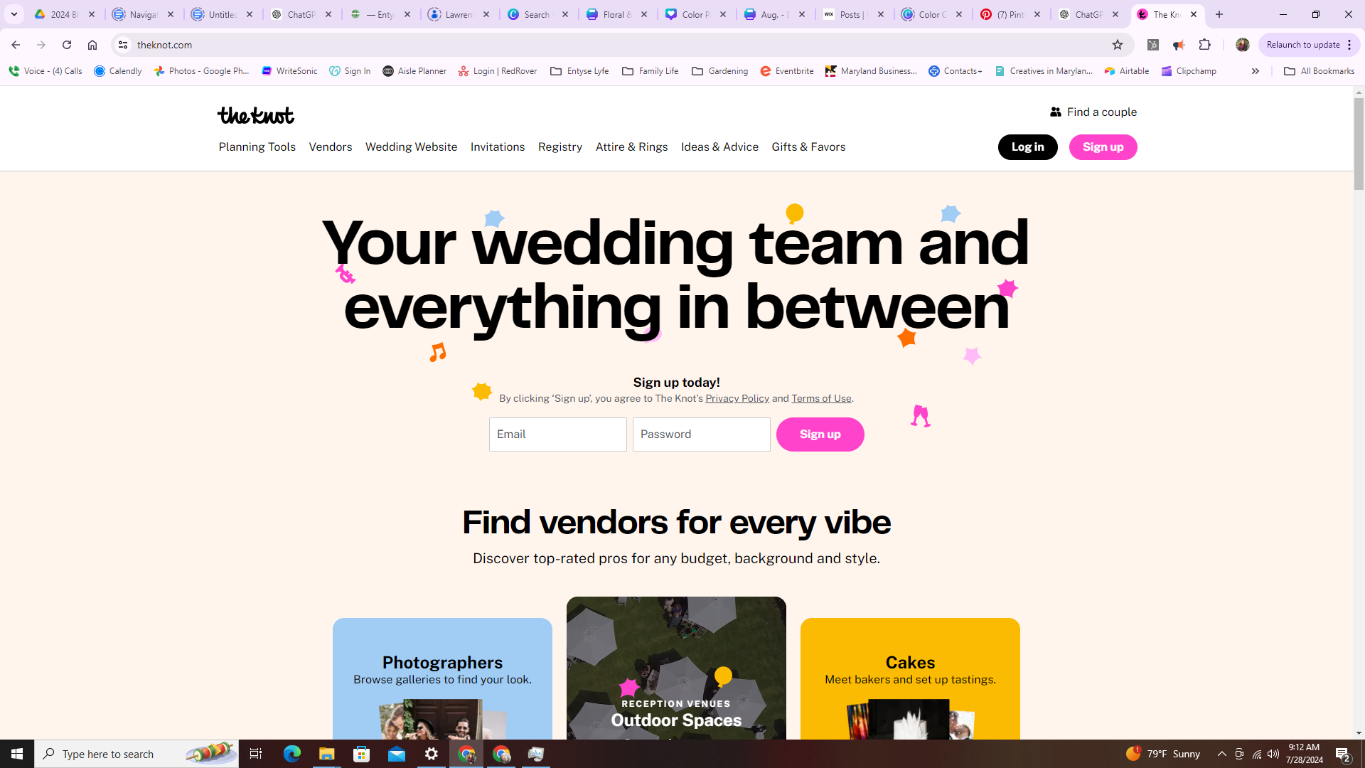 The Knot's Professional Wedding Management Service
